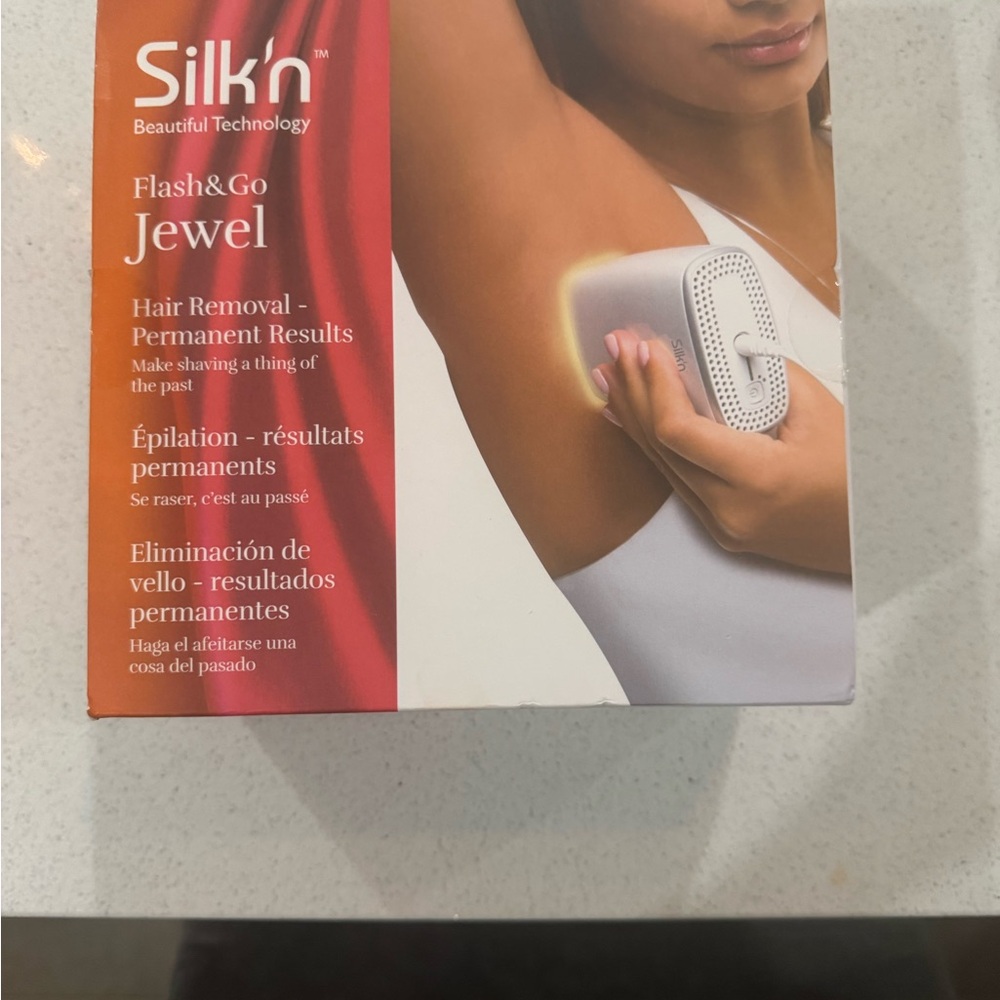 Silk'n Flash&Go Jewel Hair Removal Device - White